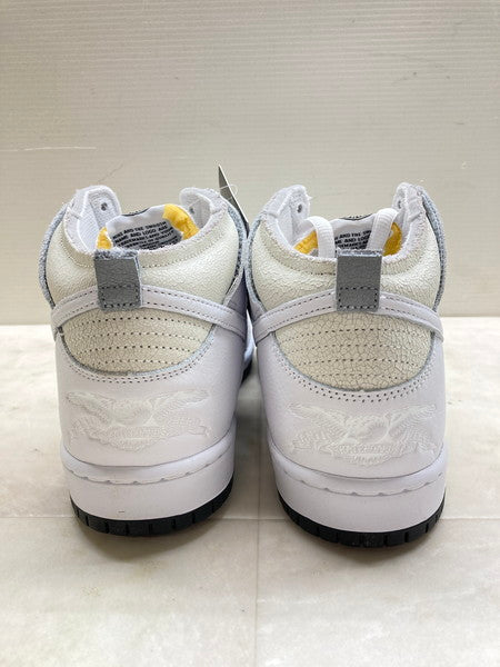 【中古品】【メンズ】 NIKE SB ナイキエスビー 【中古】【メンズ】 NIKE SB ナイキエスビー ×ANTIHERO HM5837-100 DUNK HIGH QS 靴 シューズ スニーカー 160-241204-AS-41-min サイズ：27.5cm カラー：ホワイト 万代Net店