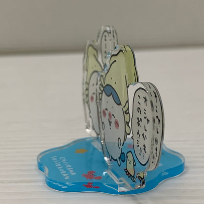 【中古品】 ちいかわ 水族館 アクリルスタンド ハチワレ アクリルパネル ちいかわジオラマアクリルスタンド 039-260225-em-14-min 万代Net店