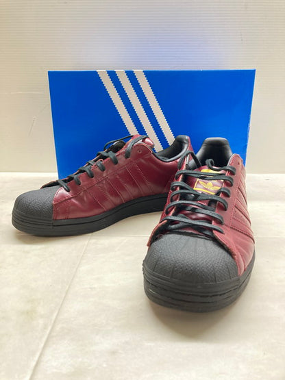 【中古品】【メンズ/レディース】 adidas アディダス IG8664 ABC-MART限定 SUPER STAR 靴 シューズ スニーカー 161-241204-AS-44-min サイズ：25.5cm カラー：レッドブラウン 万代Net店