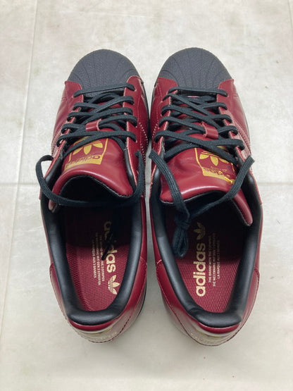 【中古品】【メンズ/レディース】 adidas アディダス IG8664 ABC-MART限定 SUPER STAR 靴 シューズ スニーカー 161-241204-AS-44-min サイズ：25.5cm カラー：レッドブラウン 万代Net店