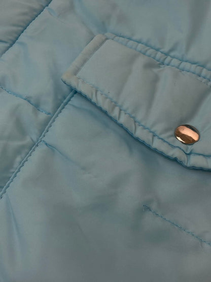 【現状渡し品】【メンズ】 CHALKLINE チョークライン PRIDEジッパー 70S 中綿ジャケット アウター 146-241216-me-12-min サイズ：L カラー：水色 万代Net店