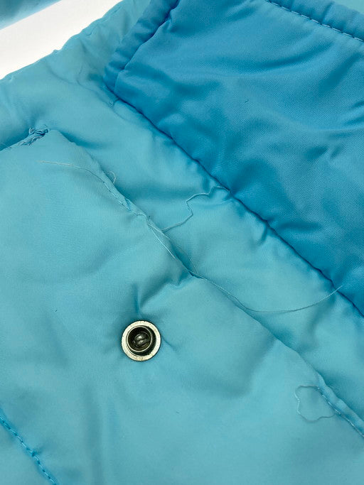 【現状渡し品】【メンズ】 CHALKLINE チョークライン PRIDEジッパー 70S 中綿ジャケット アウター 146-241216-me-12-min サイズ：L カラー：水色 万代Net店