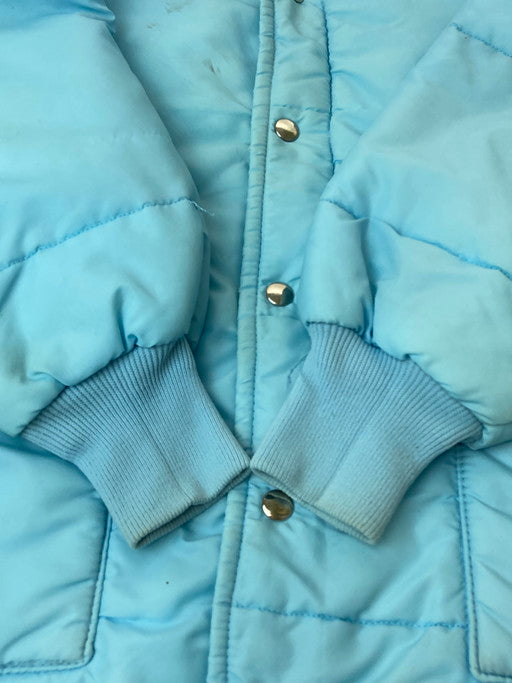 【現状渡し品】【メンズ】 CHALKLINE チョークライン PRIDEジッパー 70S 中綿ジャケット アウター 146-241216-me-12-min サイズ：L カラー：水色 万代Net店