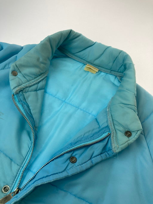 【現状渡し品】【メンズ】 CHALKLINE チョークライン PRIDEジッパー 70S 中綿ジャケット アウター 146-241216-me-12-min サイズ：L カラー：水色 万代Net店