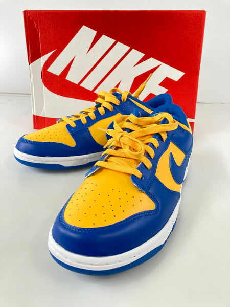 【中古美品】【メンズ】 NIKE ナイキ DD1391-402 DUNK LOW RETRO"BLUE JAY AND UNIVERSITY GOLD" 靴 シューズ スニーカー 160-241204-AS-29-min サイズ：27.5cm カラー：ブルー/イエロー 万代Net店