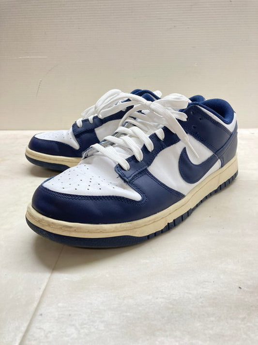 【中古品】【メンズ】 NIKE ナイキ DD1503-115 WMNS DUNK LOW"VINTAGE NAVY" 靴 シューズ スニーカー 160-241204-AS-49-min サイズ：28.5cm カラー：ネイビー/ホワイト 万代Net店