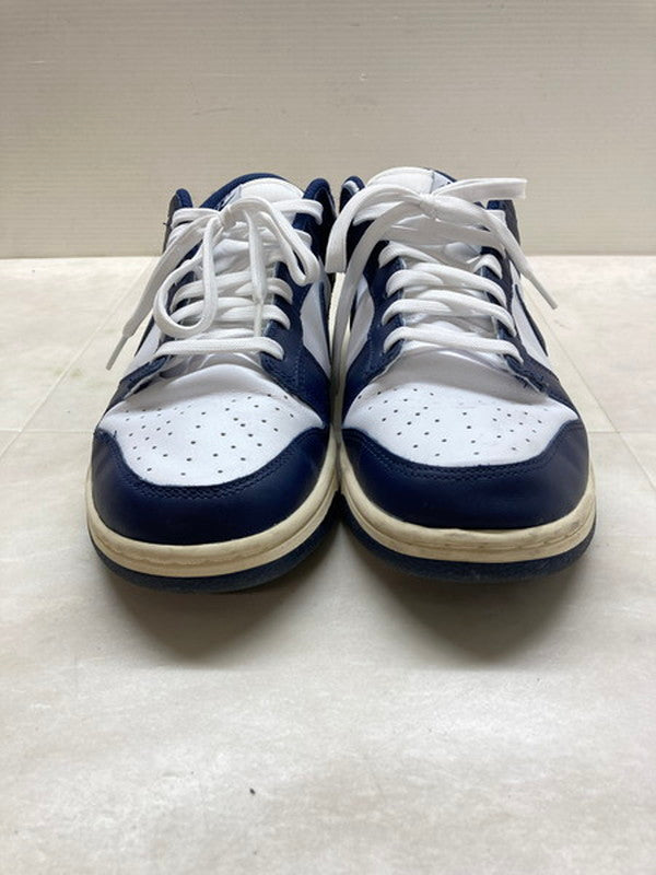 【中古品】【メンズ】 NIKE ナイキ DD1503-115 WMNS DUNK LOW"VINTAGE NAVY" 靴 シューズ スニーカー 160-241204-AS-49-min サイズ：28.5cm カラー：ネイビー/ホワイト 万代Net店