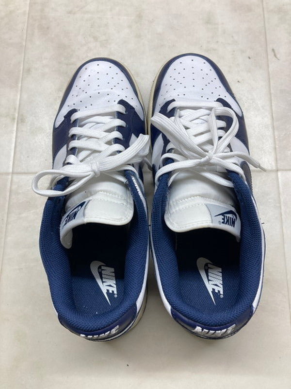 【中古品】【メンズ】 NIKE ナイキ DD1503-115 WMNS DUNK LOW"VINTAGE NAVY" 靴 シューズ スニーカー 160-241204-AS-49-min サイズ：28.5cm カラー：ネイビー/ホワイト 万代Net店
