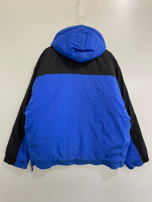 【中古品】【メンズ】 NIKE ナイキ F51205 銀タグ 90S ANORAK NYLON PULLOVER アウター ナイロンジャケット 146-241208-AS-9-min サイズ：M カラー：ブルー/ブラック 万代Net店