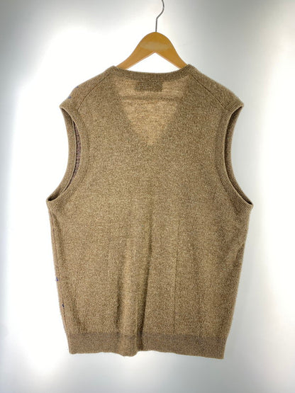 【中古品】【メンズ】 ROBERT BRUCE ロバートブルース KNITVEST ニットベスト メンズ トップス 146-260410-KS-07-min サイズ：XL カラー：ブラウン系 万代Net店