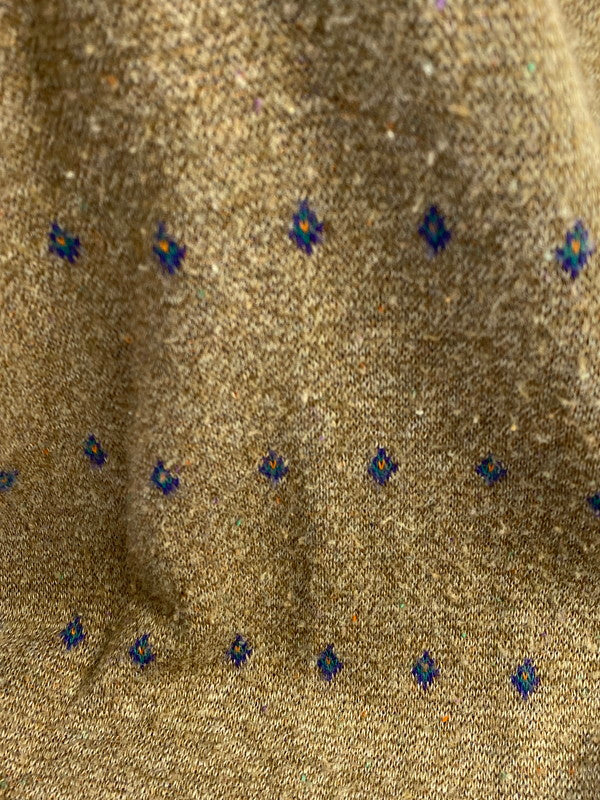 【中古品】【メンズ】 ROBERT BRUCE ロバートブルース KNITVEST ニットベスト メンズ トップス 146-260410-KS-07-min サイズ：XL カラー：ブラウン系 万代Net店