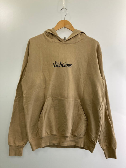 【中古品】【メンズ】 DELICIOUS デリシャス PULL OVER HOODIE プルオーバーパーカー 142-241208-AS-18-min サイズ：M カラー：ブラウン 万代Net店