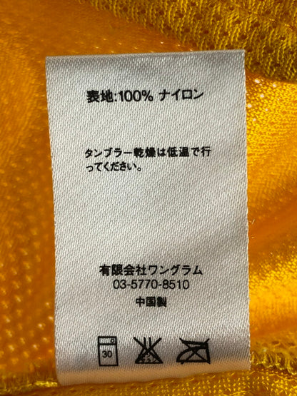 【中古品】【メンズ】 Supreme シュプリーム 15SS MESH VARSITY JACKET 15年春夏 メッシュ バーシティー ジャケット アウター 149-251109-rt-15-tag サイズ：L カラー：イエロー 万代Net店