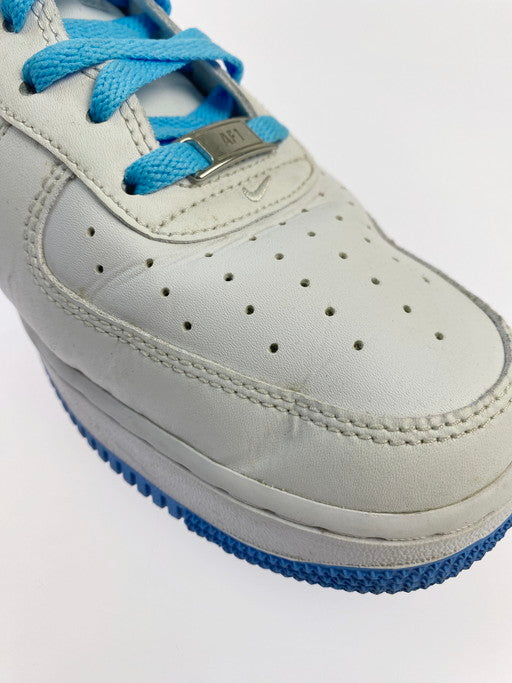 【中古品】【メンズ】 NIKE ナイキ DV0788-101 AIR FORCE 1 '07 SNEAKER エアフォース スニーカー シューズ 靴 160-241208-AB-05-min サイズ：29cm カラー：ライトブルー/ホワイト系 万代Net店