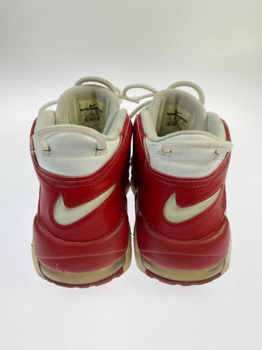 【現状渡し品】【メンズ】 NIKE ナイキ 414962-100 AIR MORE UPTEMPO SNEAKER エアモアアップテンポ スニーカー シューズ 靴 160-241208-AB-04-min サイズ：29cm カラー：ホワイト/レッド 万代Net店