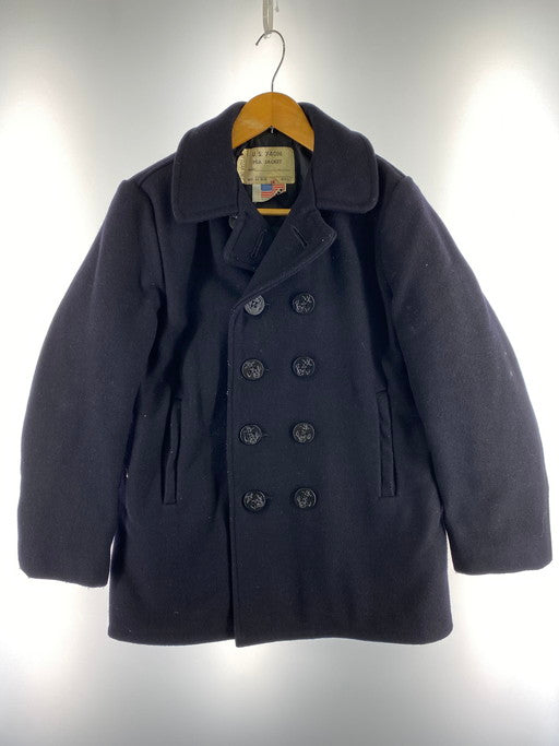 【中古品】【メンズ】  VINTAGE SCHOTT ヴィンテージ ショット USA製 U.S. 740N PEA JACKET ジャケット アウター  Pコート 146-241220-me-15-min サイズ：18 カラー：ネイビー 万代Net店