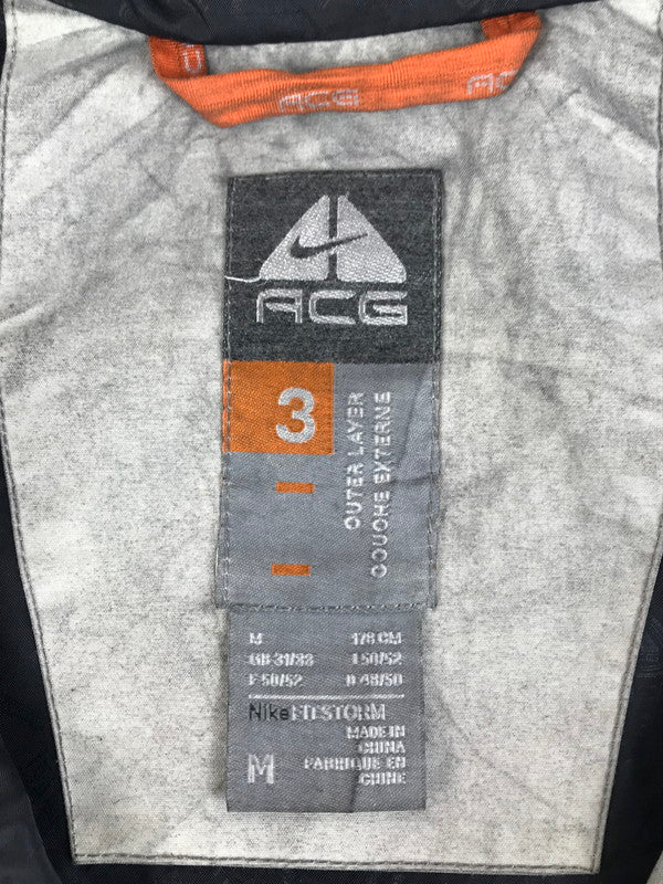 【現状渡し品】【メンズ】 NIKE ACG ナイキ エーシージー 90'S～00'S HALF ZIP JACKET 90年代～00年代 ハーフジップ ジャケット ライトアウター 146-251118-na-17-tag サイズ：M カラー：ブラック/グレー系 万代Net店