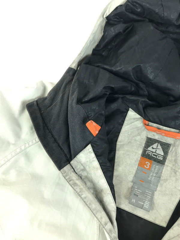 【現状渡し品】【メンズ】 NIKE ACG ナイキ エーシージー 90'S～00'S HALF ZIP JACKET 90年代～00年代 ハーフジップ ジャケット ライトアウター 146-251118-na-17-tag サイズ：M カラー：ブラック/グレー系 万代Net店