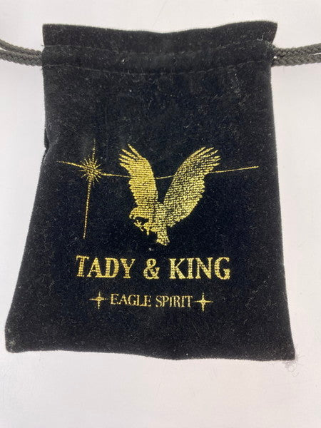 【中古品】【メンズ/レディース】  TADY&KING タディアンドキング SVフェザー剣先K18 特大 ハートK18フェザー 特大 中央金ホイール SVホイール SV筆記体イーグルフック SVチェーン カスタムネックレス 192-241217-AS-33-min カラー：シルバー 万代Net店