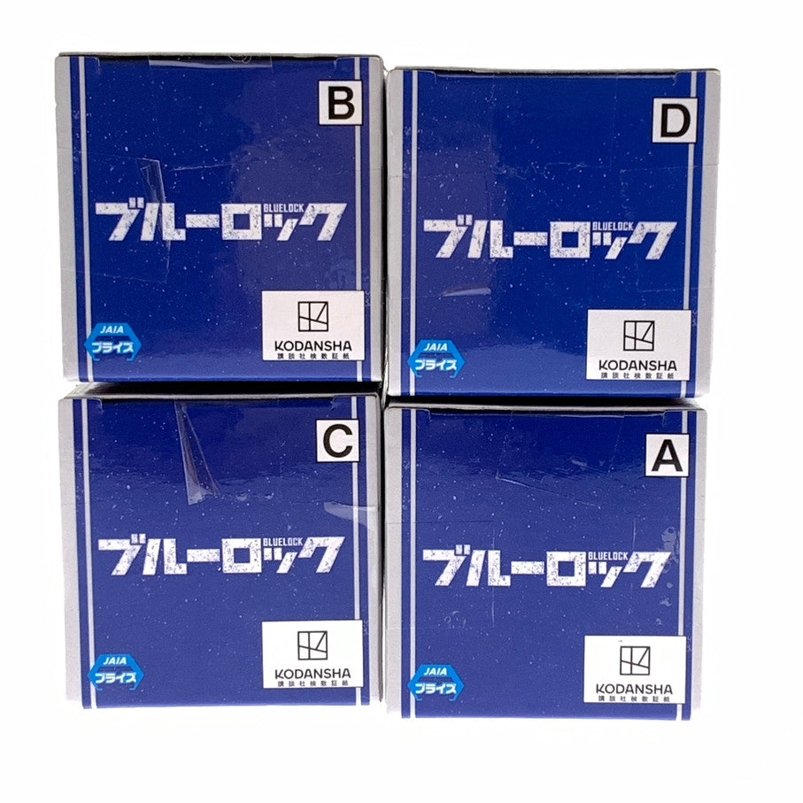 【中古品】 ブルーロック お座りフィギュアvol.3 4個 セット TVアニメ BANDAI プライズフィギュア 052-260210-em-01-min 万代Net店