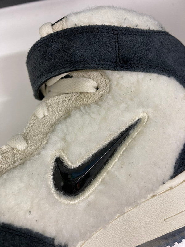 【LIFTる。景品】【中古】【メンズ】 NIKE ナイキ NIKE D02123-113 AIR FORCE 1 MID '07 PRM エアフォース1 ミッド スニーカー シューズ 靴 160-241209-me-14-min サイズ：28.0cm US10 カラー：COCONUT MILK/BLACK-CASHMERE 万代Net店