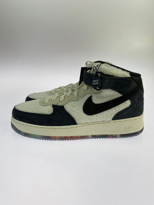 【中古美品】【メンズ】 NIKE ナイキ NIKE D02123-113 AIR FORCE 1 MID '07 PRM エアフォース1 ミッド スニーカー シューズ 靴 160-241209-me-14-min サイズ：28.0cm US10 カラー：COCONUT MILK/BLACK-CASHMERE 万代Net店