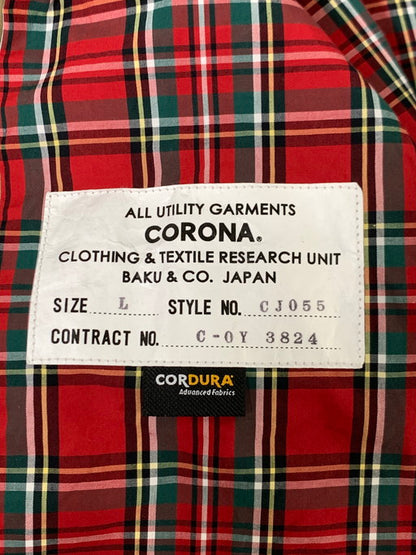 【中古品】【メンズ】  THE CORONA UTILITY ザ コロナユーティリティ CORDURA MIXED WEATHER CLOTH  CJ055-24-02 ユーティリティ ウィンドジャケット メンズアウター アウトドア 145-241210-em-12-min サイズ：L カラー：ベージュ 万代Net店