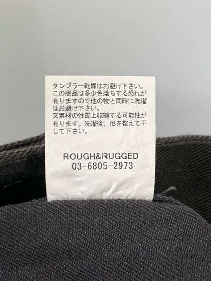 【中古品】【メンズ】 ROUGH AND RUGGED ラフアンドラゲッド デニムジャケット メンズアウター 142-241210-em-06-min サイズ：3 カラー：ダークブラウン 万代Net店