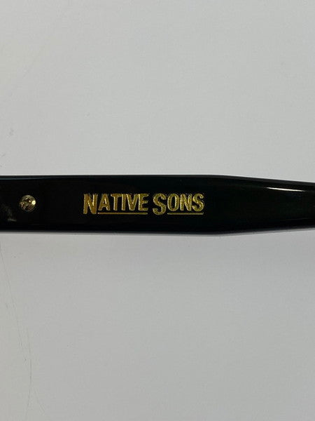 【中古品】【メンズ/レディース】  NATIVE SONS ネイティブサンズ ×WACKOMARIA ワコマリア PL-047E "CARVER"SUNGLASSES サングラス アイウェア 203-241217-AS-40-min カラー：ブラック 万代Net店