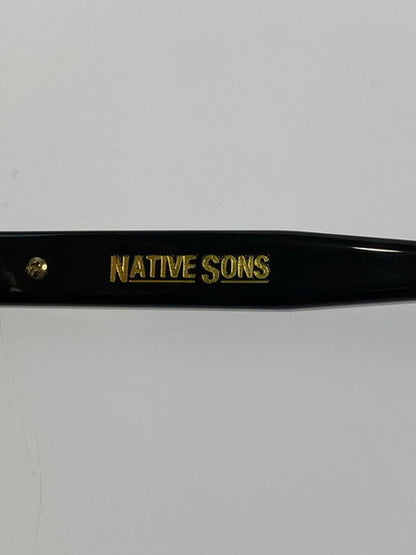 【中古品】【メンズ/レディース】  NATIVE SONS ネイティブサンズ ×WACKOMARIA ワコマリア PL-047E "CARVER"SUNGLASSES サングラス アイウェア 203-241217-AS-40-min カラー：ブラック 万代Net店