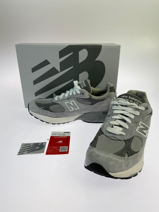 【中古品】【メンズ】 NEW BALANCE ニューバランス MR993GL 993 GRAY ローカットスニーカー シューズ 靴 162-250123-me-09-min サイズ：28.5cm US10.5 カラー：グレー 万代Net店