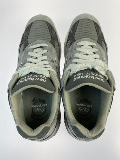 【中古品】【メンズ】 NEW BALANCE ニューバランス MR993GL 993 GRAY ローカットスニーカー シューズ 靴 162-250123-me-09-min サイズ：28.5cm US10.5 カラー：グレー 万代Net店