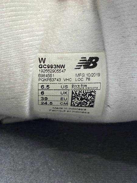 【中古品】【レディース】 NEW BALANCE ニューバランス GC993NW 靴 シューズ スニーカー 166-241217-AS-8-min サイズ：24.5cm カラー：グレー系 万代Net店