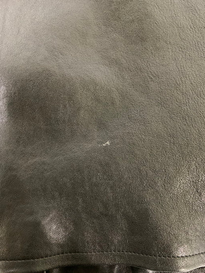 【中古品】【メンズ】 EDIFICE エディフィス シープベジレザー ロングベスト 23-011-300-1008 メンズ トップス インナーアウター メンズベスト 重ね着 147-241210-em-17-min サイズ：F カラー：ブラック 万代Net店