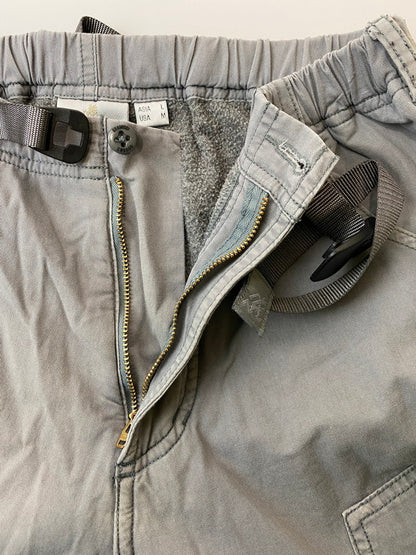 【現状渡し品】【メンズ】 GRAMICCI グラミチ GMP2-F1099 FLEECE LINED SAMUE PANTS パンツ ズボン ボトムス 155-241210-me-15-min サイズ：L カラー：グレー 万代Net店