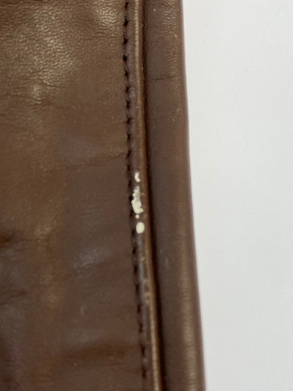 【現状渡し品】【メンズ】 OHPLAN オウプラン レザーパンツ ボトムス 156-241220-me-23-min サイズ：30 カラー：ブラウン 万代Net店