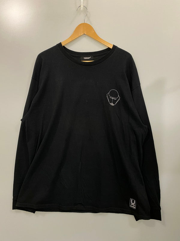 【中古品】【メンズ】 UNDERCOVER アンダーカバー 22AW L S TEE UC2B9823 UNDERMAN 灰と鉄のバラッド Tシャツ トップス 140-241213-jt-16-min サイズ：XL カラー：ブラック 万代Net店