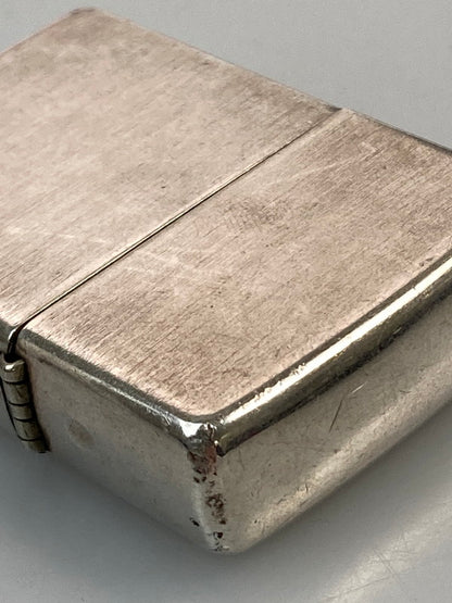 【中古品】【メンズ/レディース】 ZIPPO ジッポ 2014 STERLING SILVER PLAIN スターリングシルバー プレイン ライター 206-250131-me-05-min カラー：シルバー 万代Net店