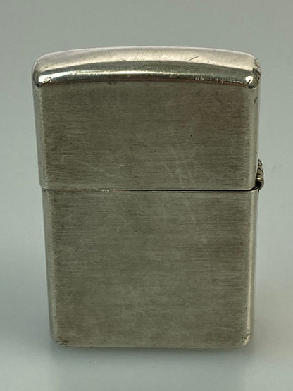 【中古品】【メンズ/レディース】 ZIPPO ジッポ 2014 STERLING SILVER PLAIN スターリングシルバー プレイン ライター 206-250131-me-05-min カラー：シルバー 万代Net店