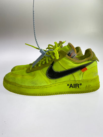 【中古品】【メンズ】 NIKE ナイキ THE 10 AIR FORCE 1 LOW OFF-WHITE AO4606-700 ザ テン エア フォース ワン オフホワイト スニーカー 靴 160-241216-yn-03-min サイズ：27.5cm US9.5 カラー：VOLT/BLACK-VOLT-CONE 万代Net店