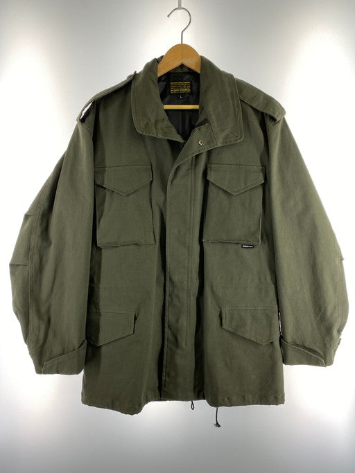 【中古品】【メンズ】  68＆BROTHERS 68アンドブラザーズ M65 FIELD JACKET H.W.CHINO フィールド ジャケット アウター 142-241220-me-10-min サイズ：L カラー：モスグリーン系 万代Net店