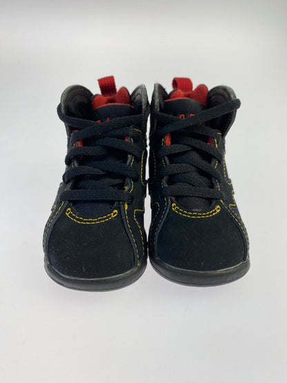 【中古品】【キッズ】 NIKE ナイキ TD AIR JORDAN 7 RETRO DJ2776-081 エア ジョーダン レトロ スニーカー 靴 160-241216-yn-18-min サイズ：11.0cm US5C カラー：BLACK/CITRUS-VARSITY-RED 万代Net店