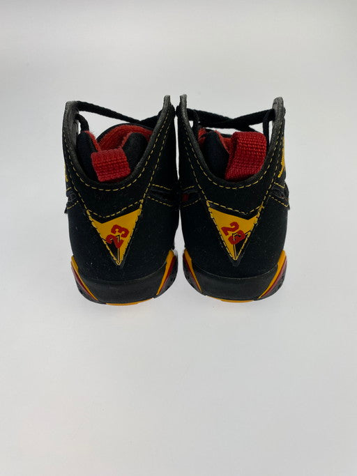 【中古品】【キッズ】 NIKE ナイキ TD AIR JORDAN 7 RETRO DJ2776-081 エア ジョーダン レトロ スニーカー 靴 160-241216-yn-18-min サイズ：11.0cm US5C カラー：BLACK/CITRUS-VARSITY-RED 万代Net店