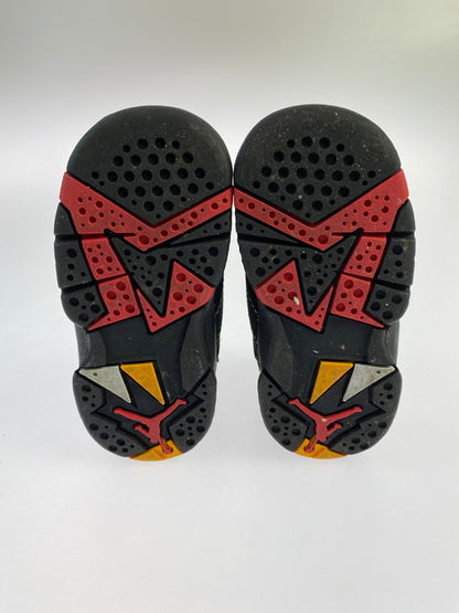 【中古品】【キッズ】 NIKE ナイキ TD AIR JORDAN 7 RETRO DJ2776-081 エア ジョーダン レトロ スニーカー 靴 160-241216-yn-18-min サイズ：11.0cm US5C カラー：BLACK/CITRUS-VARSITY-RED 万代Net店