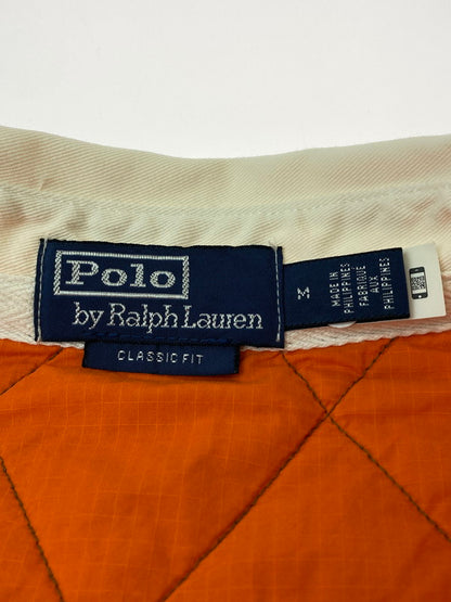 【中古美品】【メンズ】 Polo by Ralph Lauren ポロバイラルフローレン  CLASSIC FIT STRIPED JERSEY クラシックフィット ストライプ ジャージ トップス ポロシャツ 147-241213-jt-05-min サイズ：M カラー：オリーブ/オレンジ/ブルー 万代Net店