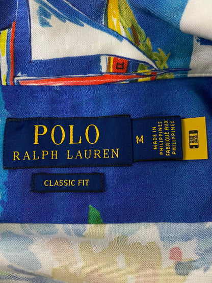 【中古品】【メンズ】  POLO RALPH LAUREN CLASSIC FIT ALOHA SHIRT ポロ ラルフローレン クラシック フィット アロハシャツ 半袖シャツ トップス 147-241212-yn-15-min サイズ：M カラー：マルチカラー 万代Net店