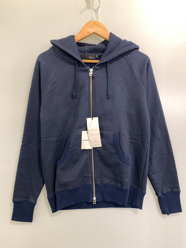 【中古品】【メンズ】 Magine マージン FULL ZIP PARKA 1632-87-7846 フルジップ パーカー トップス 140-241217-yn-02-min サイズ：46 カラー：ネイビー 万代Net店