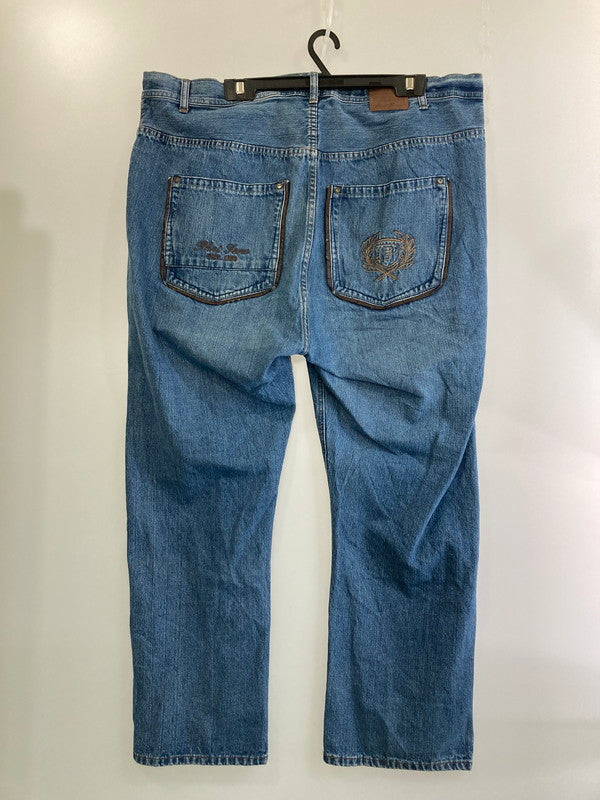 【中古品】【メンズ】  PHAT FARM ファットファーム BAGGY DENIM PANT バギー デニム パンツ 157-250101-cn-7-min サイズ：46 カラー：インディゴ 万代Net店