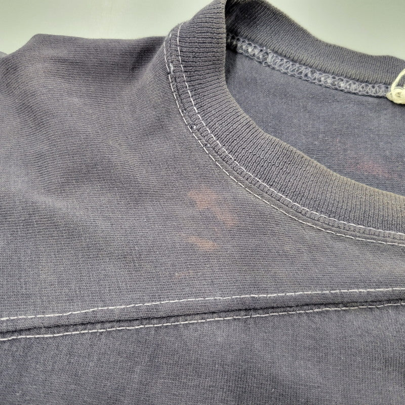 【現状渡し品】【メンズ】 USED VINTAGE NUMBERING FOOTBALL TEE ナンバリング フットボール Tシャツ 半袖 トップス 146-250921-as-09-izu サイズ：42-44 カラー：ネイビー系 万代Net店