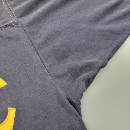 【現状渡し品】【メンズ】 USED VINTAGE NUMBERING FOOTBALL TEE ナンバリング フットボール Tシャツ 半袖 トップス 146-250921-as-09-izu サイズ：42-44 カラー：ネイビー系 万代Net店